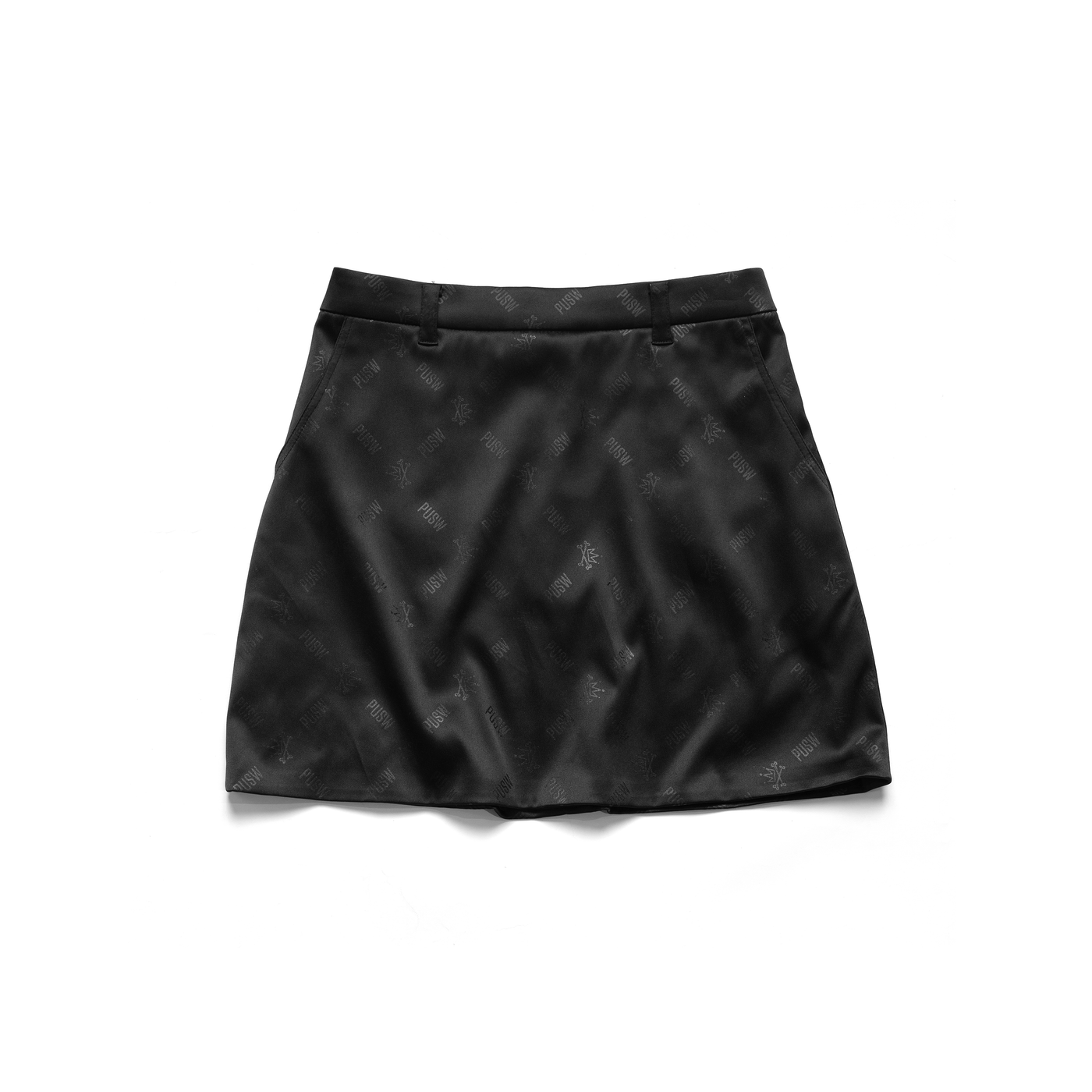 Satin Mini Skirt