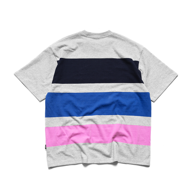 Logo Oversized Striped Tee