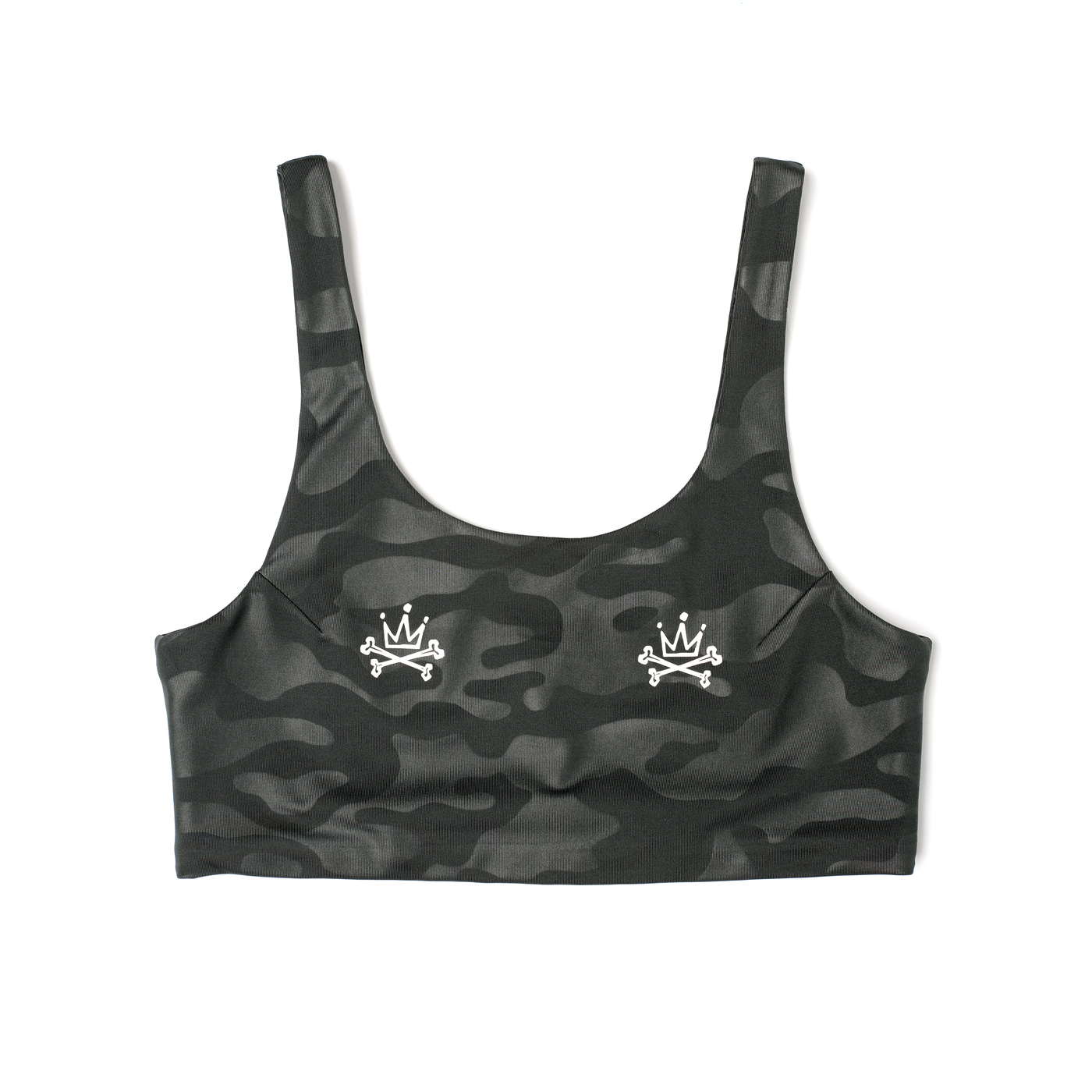 Crown Camo Bra Top