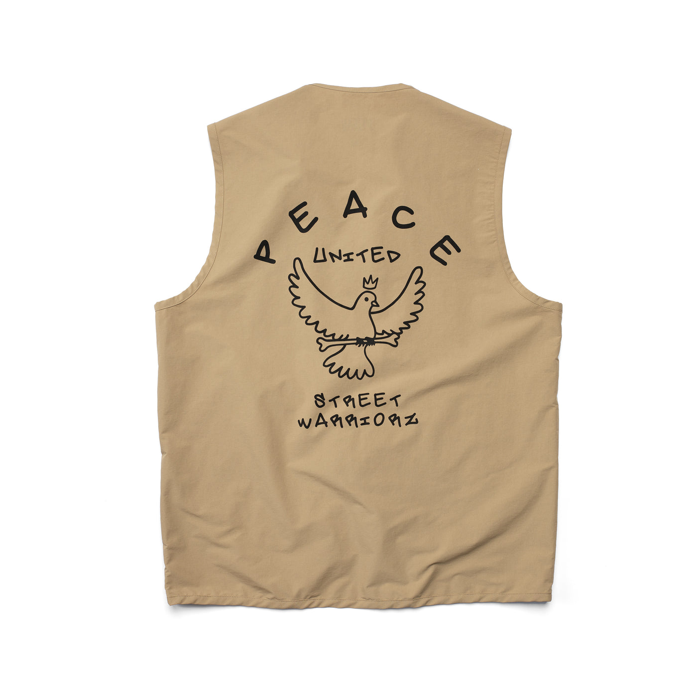 Peace Beige Vest