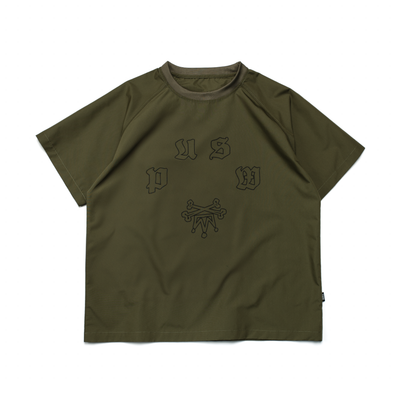 Olive Crew Neck Tee