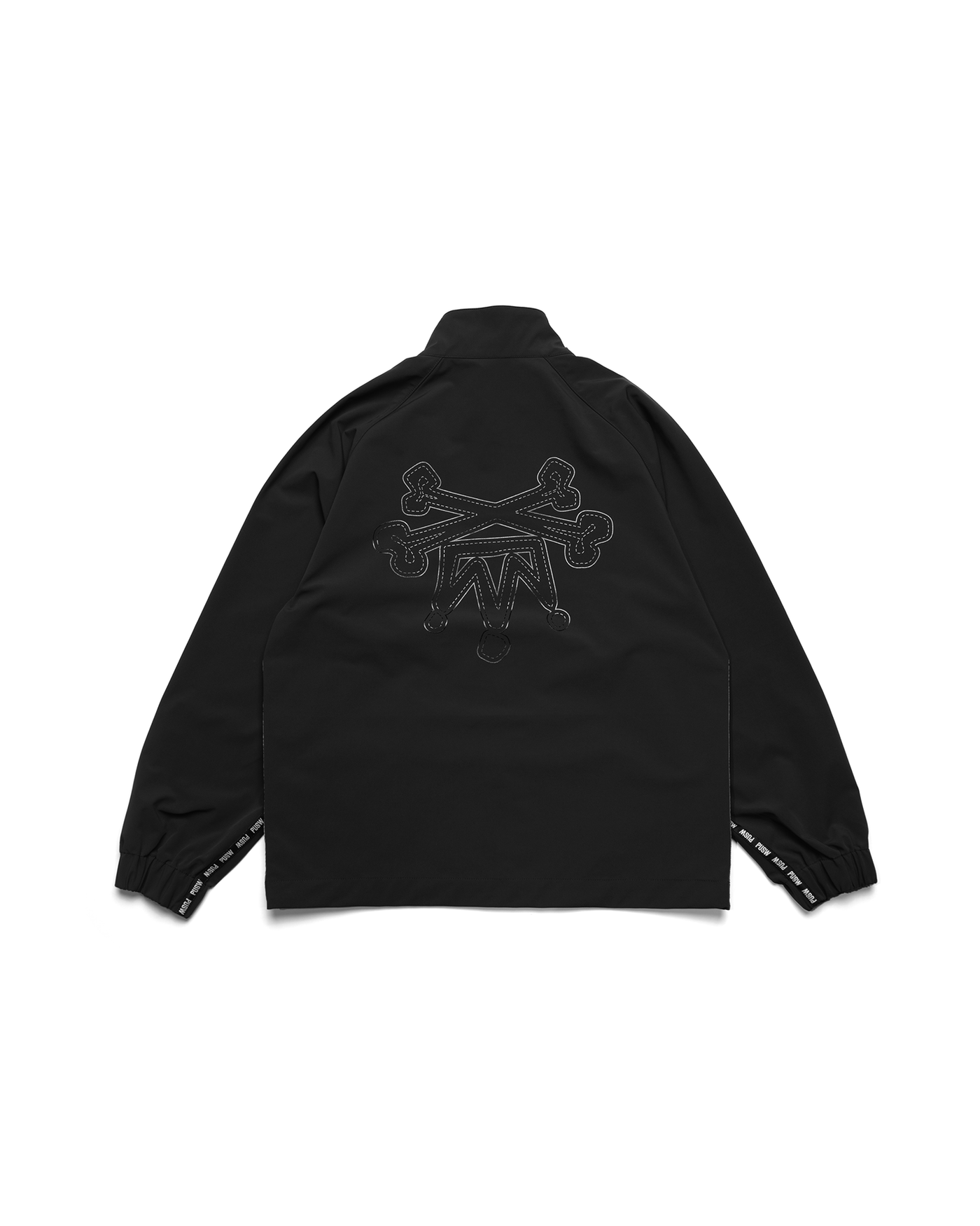 Black Windbreaker Jacket
