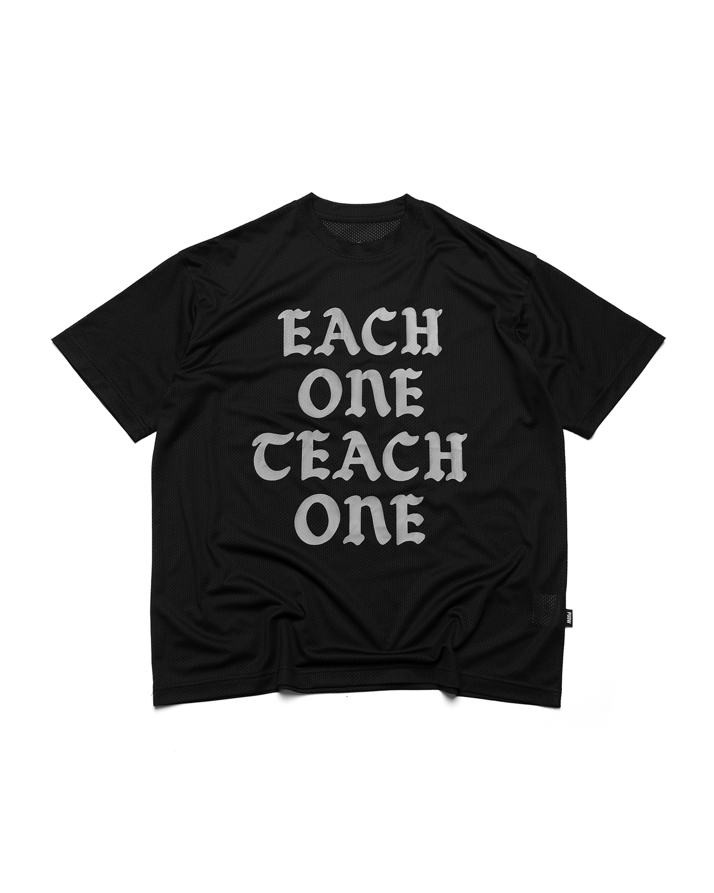 Each One Teach One Mesh Tee - Black