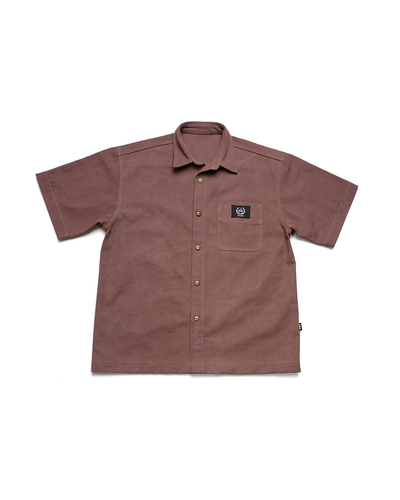 Salmon Canvas SS Shirt