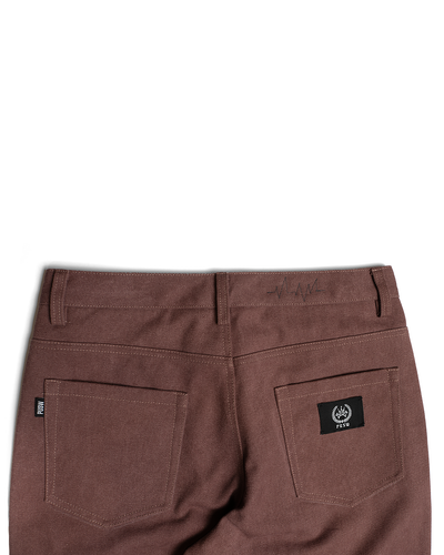 Salmon Canvas Pants