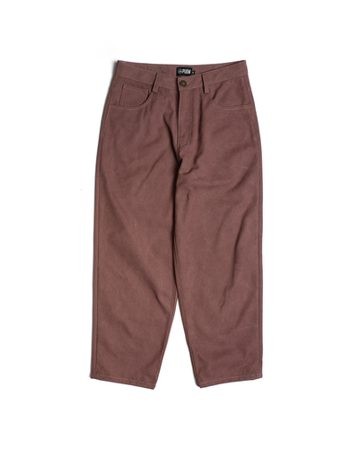 Salmon Canvas Pants