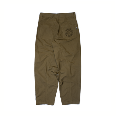 Dark Green Balloon Pants