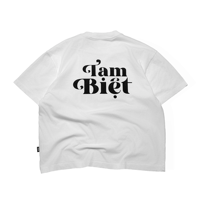 Xin Chao Wide Crop Tee