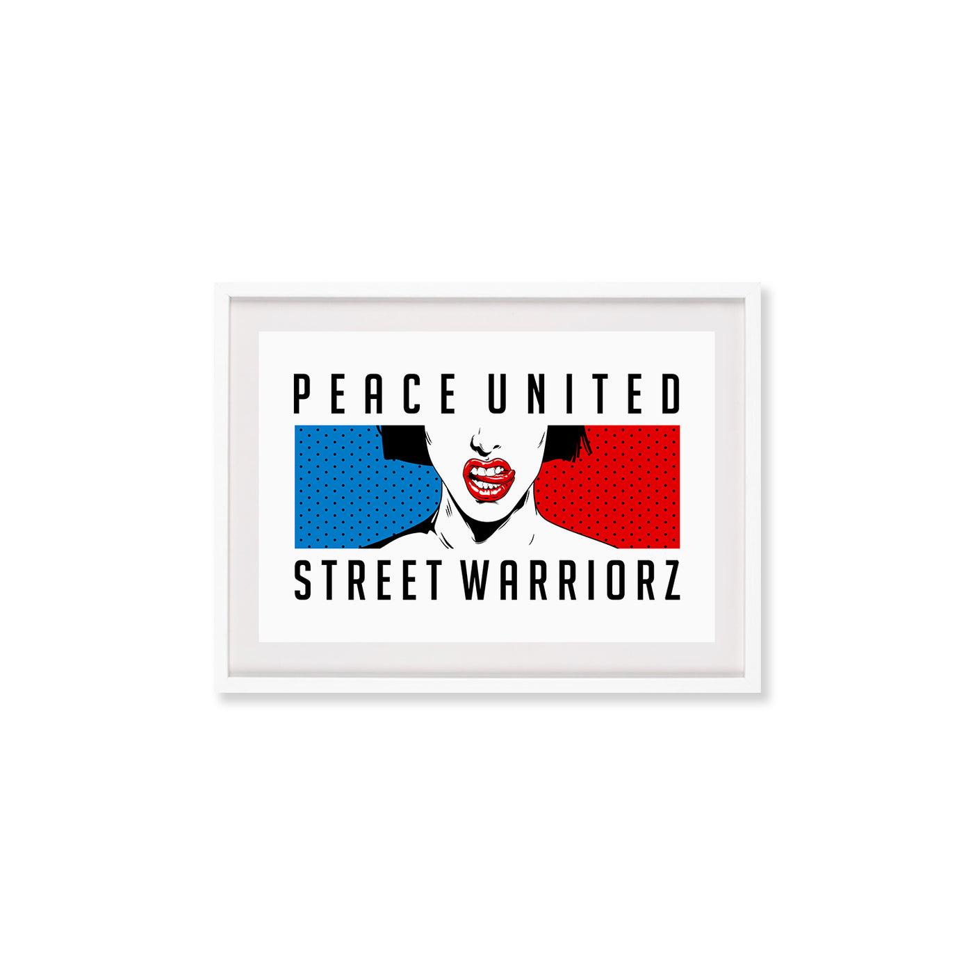 Peace United Street Warriorz Poster