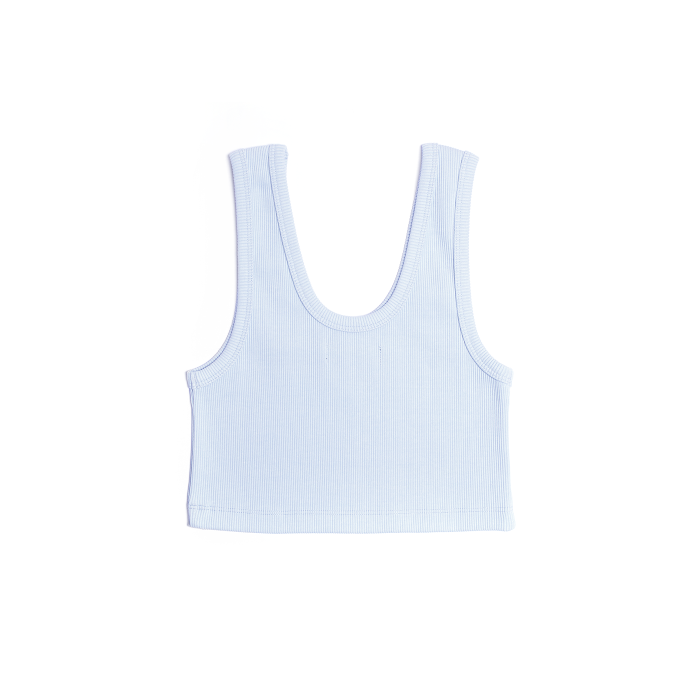 Crown Ribbed Crop Top